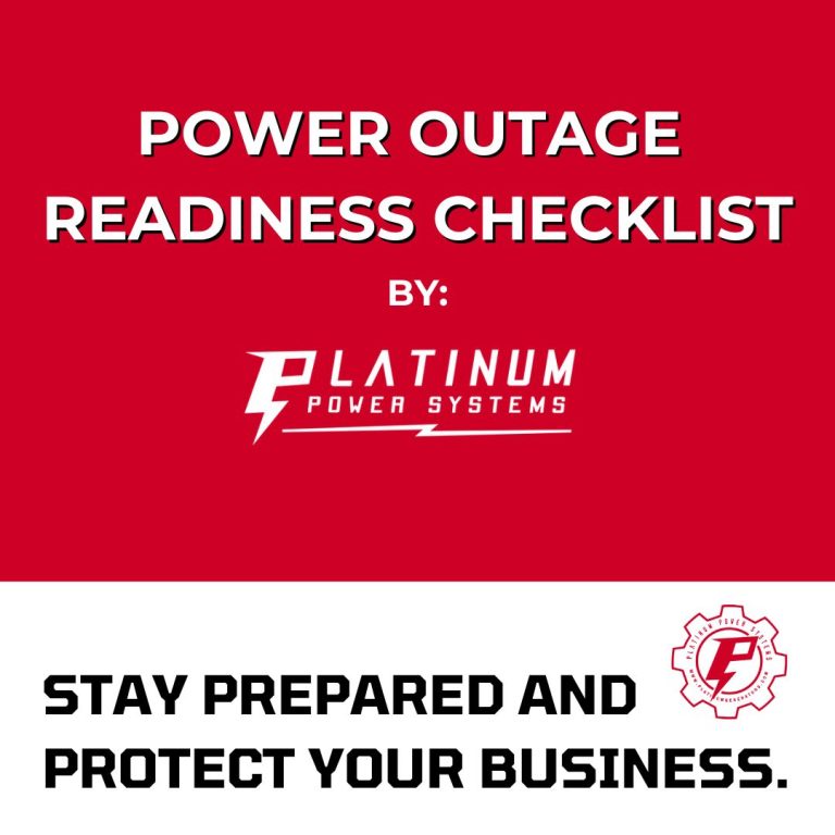 Power Outage Readiness Checklist