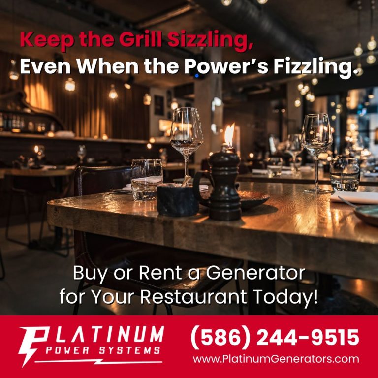 Keep Your Restaurant Running Smoothly with Platinum Power Systems