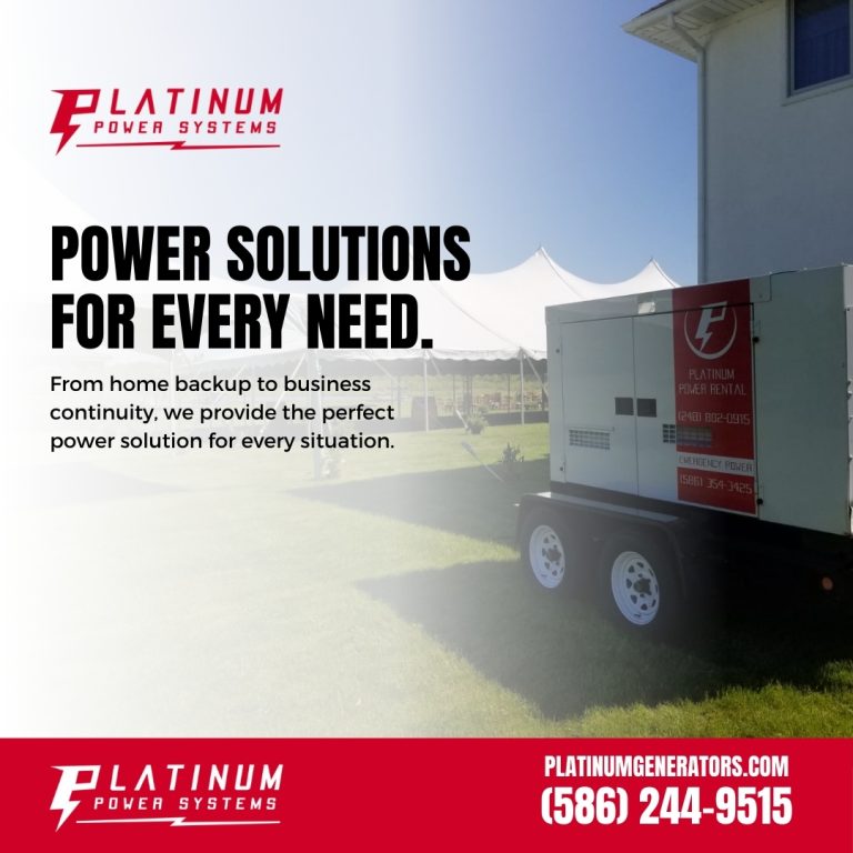 Power Up Your Event: Reliable Generators for Seamless Experiences